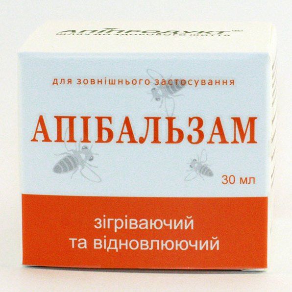 Апібальзам, що зігріває і відновлює (30 мл)