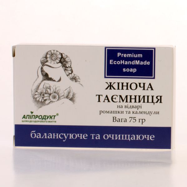 Мило "Жіноча таємниця" збалансоване та очищувальне (75г)